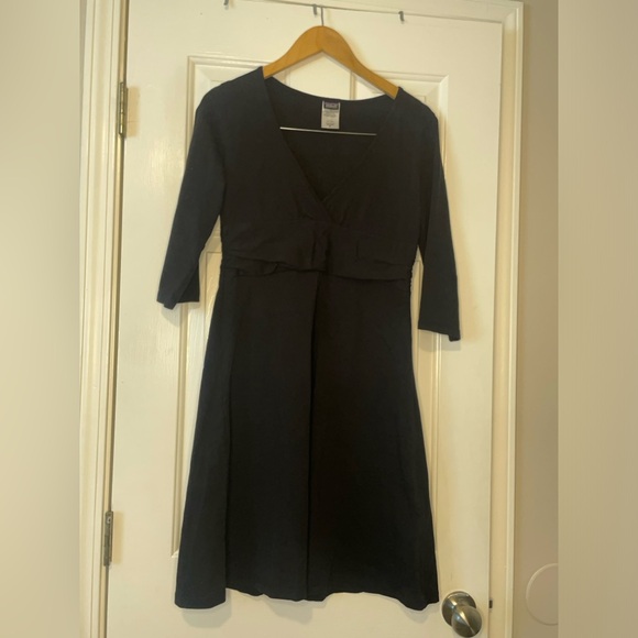 Eco-Friendly Style: Patagonia Organic Cotton Stretch Dress 0191 - Picture 1 of 3
